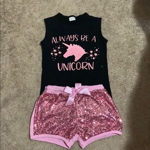 Unicorn matching set